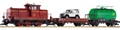 Стартовый набор (Цифровой) PIKO G (1:22,5) «Грузовой состав Freight Train DB III 230 V». колея 45 мм. (37140)